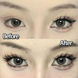 12 Columns Fox False Eyelashes Single Cluster Eyelash Extensions Segment Lashes Fox Eye Effect Lashes False Eyelashes