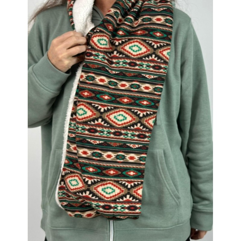 Sunsa Women's Winter Loop Scarf Warm Soft Fleece Tube Scarf