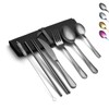 Evanda Portable Utensils, Travel Camping Cutlery Set, Stainless Steel Flatware