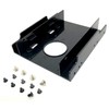 Micro Connectors Dual 2.5" Plastic HDD/SSD Mounting Bracket Kit (L02-252)