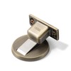 YAGU 1 Pack Zinc Alloy Magnetic Door Stopper, Invisible Door