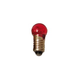 FADEDA 5 x Replacement Bulbs E5 Red/Height: 2 cm/Hand-Painted/Detailed Nativity Figures - Christmas Table Decoration Nativity Accessories