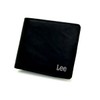 Lee(リー)ボンデットレザー　ベラ付き折財布 (ボタン　化粧箱なし)　520370クロ