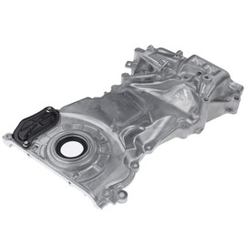 A-Premium Engine Timing Cover Compatible with Honda Accord 2018-2019, Civic CR-V CRV 2017-2019 [1.5L Only]
