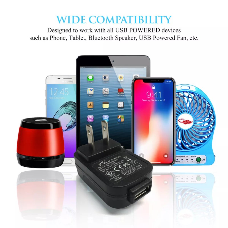 Rocketfish HNB050050U AC Wall USB Power Supply Adapter Charger 5V