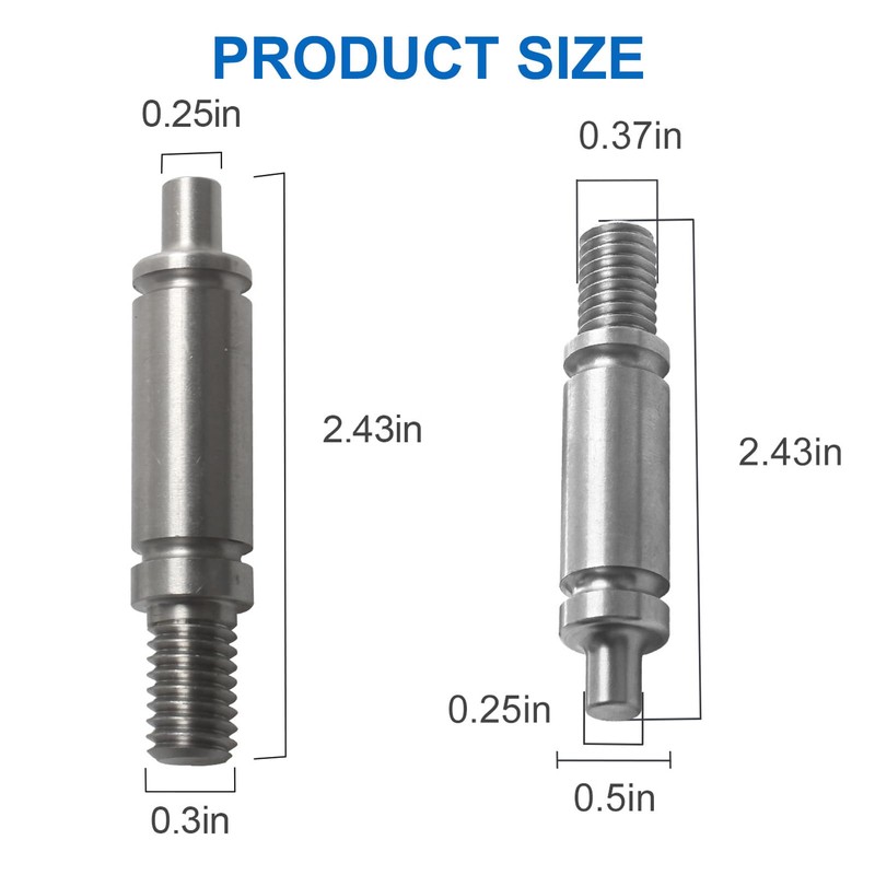 W10359271 W10359272 Dryer Front Back Drum Support Roller Shaft kit,