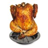Fackelmann Chicken Roaster, with Bowl, Vertical Holder with Drip Pan,