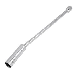 HNeekyr 5/8" (16mm) Extended Spark Plug Socket, 3/8-Inch Drive 12 Point Spark Plug Removal Tool with Magnetic Design and 360 Degree Swivel Thin Wall Socket
