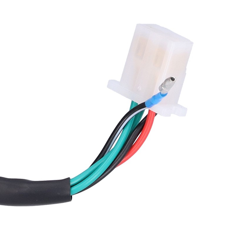 Motorcycle Ignition Switch Lock with 3 Colors Keys Fit for