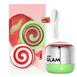 BEUKING Moisturizing Lip Mask, Fruit Colored Two-tone Lip Balm with Watermelon Extract, Nourishing & Hydration Lip Mask with Long Lasting Nourishing Remove Lip Fine Lines (#01 Watermelon Reverie)