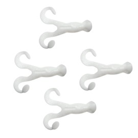 Z-man Pop Frogz 4" Length, White, Per 4