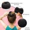 12 Pack Hair Donuts for Buns, 25 Pcs U Shaped