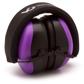 Venture Gear VG80 Series Adult Hearing Protection Earmuff, Purple, VG Clamshell, one Size (VGPM8065C)