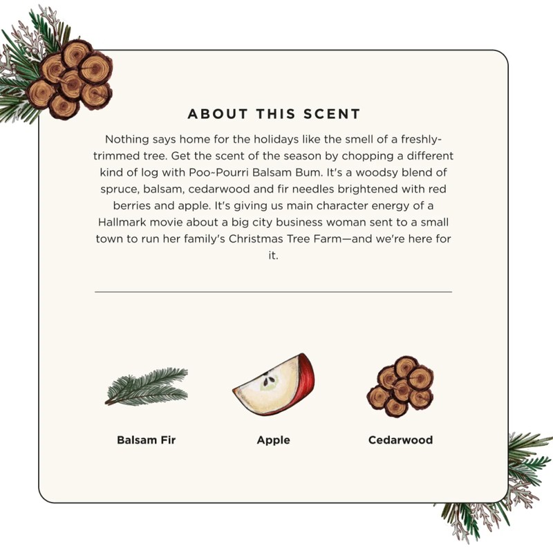 Poo-Pourri 2oz - Holiday Balsam Bum