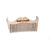 Wooden Beard Comb Beard & Moustache Dad's Pocket Comb Dad