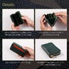 TASUKI Small Wallet, Compact, Men's, Mini Wallet, Made by Japanese