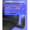 1800Mbps USB WiFi 6 Adapter,AX1800 USB WiFi Adapter for PC