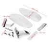 Qiilu Universal Motorcycle Hand Guard Acrylic + Aluminium Alloy Wind