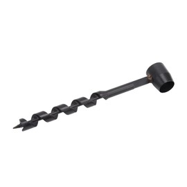 Survival Eye Auger Manual Drill Bit Portable Hand Wood Auger for Bushcraft Backpack Camping Survival Tool(19‑230mm/0.75‑9.06in)