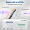 K&FCOPTEE Digtal Invisible Rechargeable Hearing Aids For Seniors BTE With