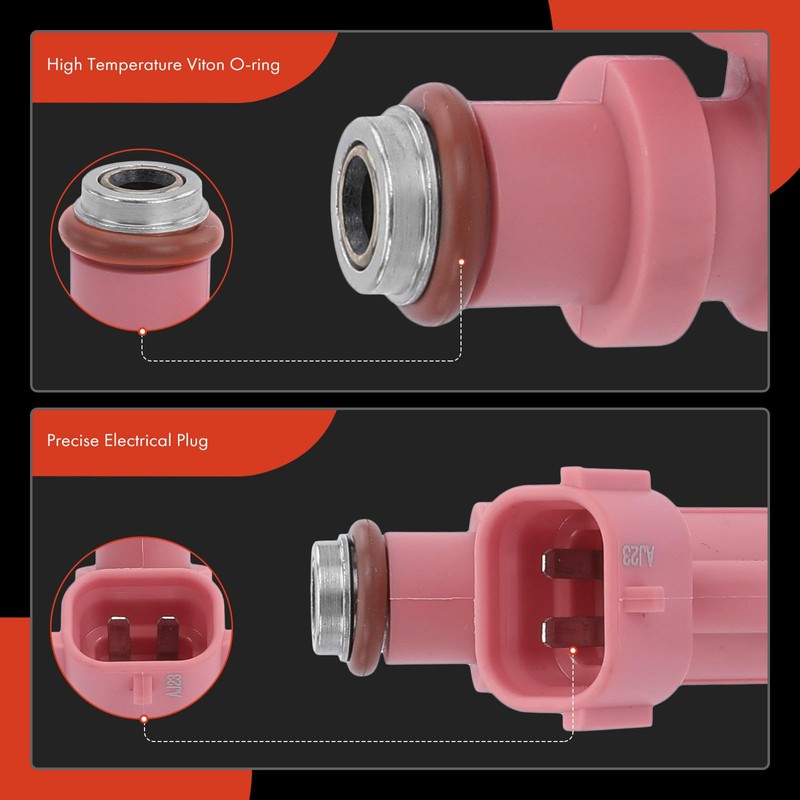 A-Premium - Inyectores de combustible compatibles con Toyota Tacoma 2000-2004