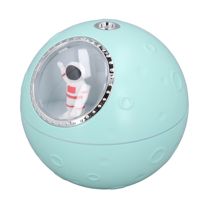 Space Capsule Humidifier 2 Gears Adjustable 300ml Quiet Cute Astronaut