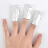 OctBird 500PCS of Tin Foil with Cotton for Nail Removal