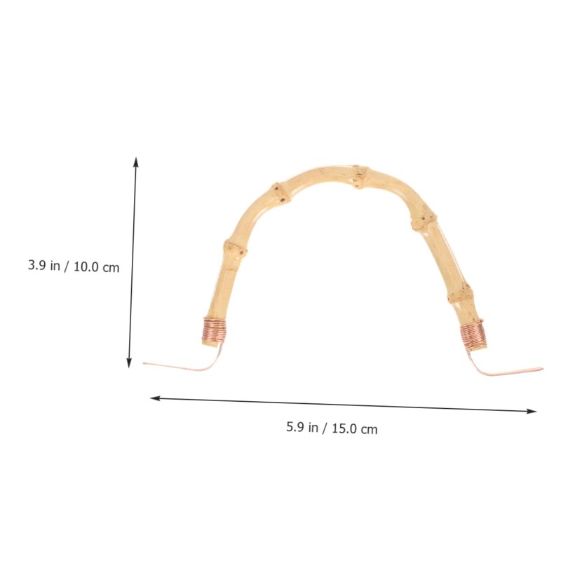 COLLBATH Ergonomic Bamboo Teapot Handle Set Heatproof Sturdy Easy to