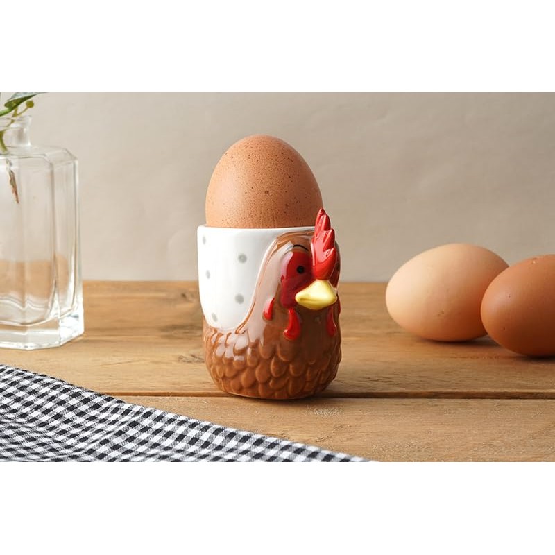 CGB Giftware | Hen Egg Cup Holder | Chicken |