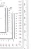 XROLAND Square Ruler Upgraded Military Style MGRS/UTM Coordinate Grids Reader