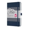 SIGEL Jolie J5205 Weekly Planner 2025, Approx. A5, Dark Blue,