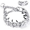 JIPIMON Dog Training Collar, Adjustable Stainless Steel Collar with Quick