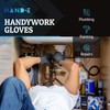 Hand-E Touch Disposable Black Nitrile Gloves X Small 100 Count