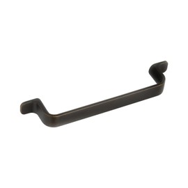 FURNIPART Rio LA Handle 128 mm Antique Furniture Handle Width 164 mm Die-Cast Zinc Antique Brown
