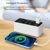 Desktop USB Charger with 8 Ports, 30W USB Charging Station,