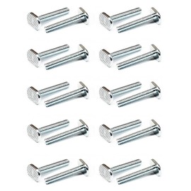 True North USA Made T-Slot Bolts 5/16""-18 Thread Size T-Bolts, 20 Pack (1"")