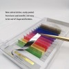 Costory Coloured Individual Eyelashes, Laser Worked 8 Colours, Eyelash Extension,
