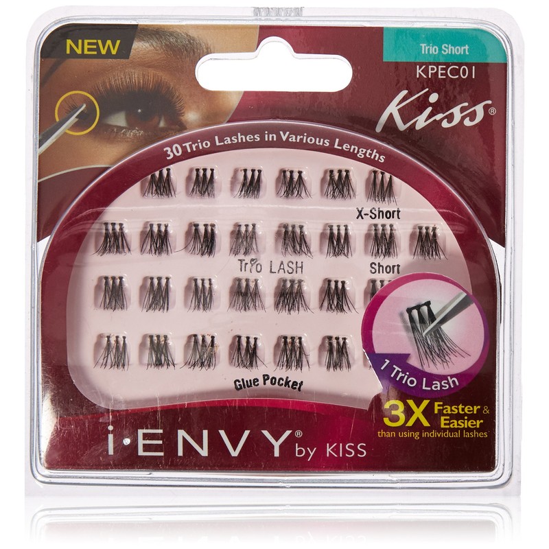 Kiss Envy Trio Short 30 Lashes