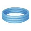 Pileta Inflable 3 Aros Largo 1.02m Bestway 51024 101 L