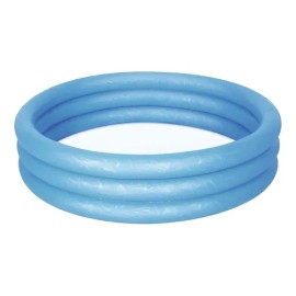 Pileta Inflable 3 Aros Largo 1.02m Bestway 51024 101 L Azul