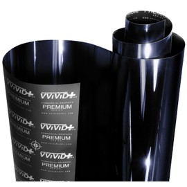 VViViD+ Ultra Gloss Midnight Metallic Blue Vinyl Car Wrap (3ft x 5ft)