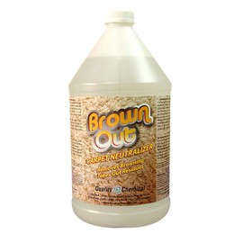Quality Chemical Brown Out Carpet Stain Remover/Carpet Cleaner Solution for Machine/Carpet Cleaning Solution/Rug Shampoo Cleaner/Rug Shampoo - 128 oz (Pack of 1)