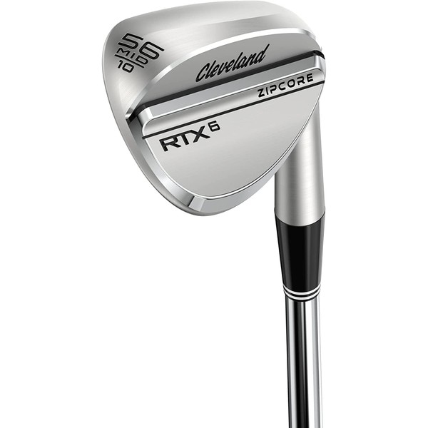 DUNLOP Cleveland Golf RTX6 ZIPCORE Tour Satin 50 (Mid) 10 N.S.PRO 950GH neo Steel Shaft Mens Right Handed Loft Angle: 50 Degree Flex: S