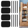 4 Pcs Bunk Bed Ladder Pads，12 x 8 Inch Soft