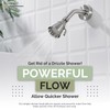 Angle Simple Shower Head, Brass High Flow Shower Sprayer Head,