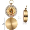 Camping Compass, Retro Compass, Portable Compass, Navigation Tools with for