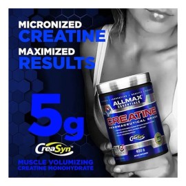 Creatina Monohidratada Allmax 400g 80 Servicios