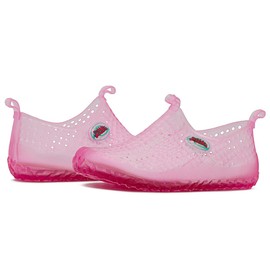 Bubble gummers Zapato para Alberca, Aquashoes para Niña, Surf (Cristal Rosa, Measurement_14_Point_0_Centimeters)