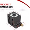 for Deltrol EF-1082 8-32 Solenoid Coil 12VDC/16W Fits for Hydraulic