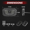 LTEODCHEW V-Pro LED UTV Dome Light RGBW, 12V Car Interior